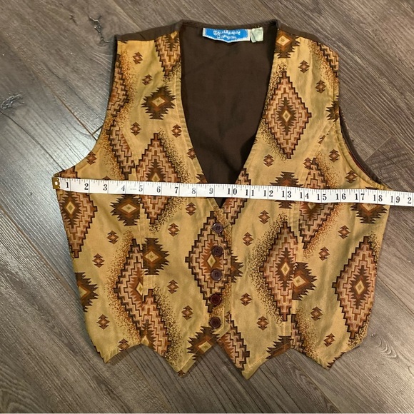 Vintage Southwest Canyon waist coast southwestern tapestry print - Picture 7 of 8